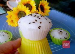 黑芝麻米发糕的做法图解8