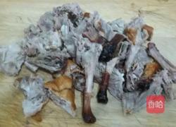 椒盐鸭架子的做法图解2