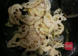 炒藕的做法图解3