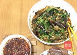 烧茄子和烧辣椒凉拌的做法图解4