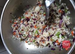 杂蔬炒饭的做法图解4