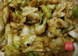 干锅手撕包菜的做法图解4