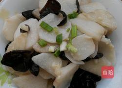 山药木耳的做法图解3
