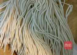 How to make fried noodles Illustration 1