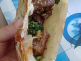 烙饼夹肉