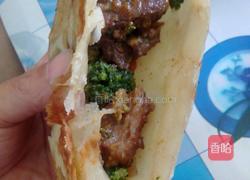 烙饼夹肉的做法图解7