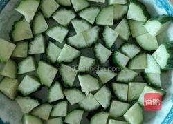 茄汁烧甜椒黄瓜的做法图解4