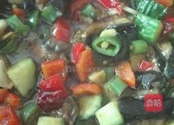 茄汁烧甜椒黄瓜的做法图解17