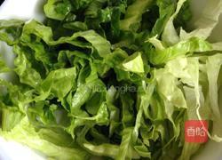 窝蛋牛肉粥的做法图解2