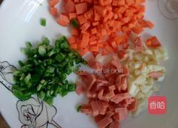 五彩缤纷炒馍花的做法图解4