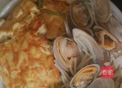 意式海鲜米粉（蛋腐饼、花蛤）的做法图解14