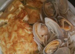 意式海鲜米粉（蛋腐饼、花蛤）