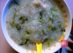 排骨青菜粥的做法图解4