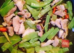 莴苣炒肉片的做法图解7