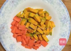 南瓜胡萝卜羹的做法图解2