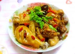 香菇瑶柱蒸鸡