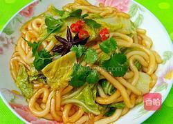 黄心菜炒土豆粉的做法图解7