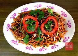 手撕红油香辣肉丝的做法图解9