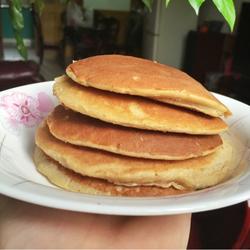 无油无泡打粉 健康香蕉松饼的做法[图]