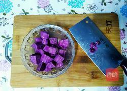 营养早餐之紫薯粥的做法图解4