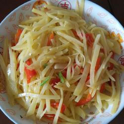 红椒土豆丝的做法[图]