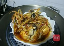 郫县豆瓣蒸大闸蟹的做法图解8