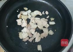 西兰花炒五花肉的做法图解2