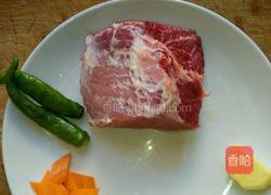 溜肉段的做法图解1
