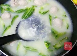 丝瓜肉丸汤的做法图解7