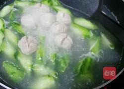 丝瓜肉丸汤的做法图解6