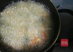 炸青虾的做法图解3