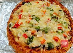 奥尔良鸡腿香菇披萨的做法图解12