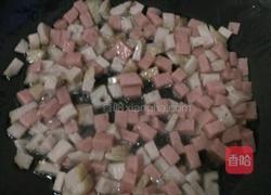 培根炒饭的做法图解3