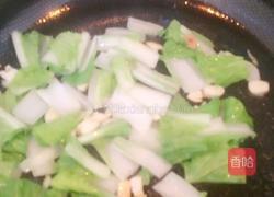 素炒小白菜的做法图解4