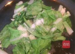 素炒小白菜的做法图解5