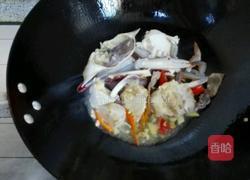 蟹炒年糕的做法图解3