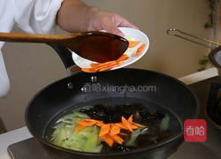 青笋木耳炒鸡蛋的做法图解5