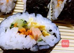 沙拉寿司的做法图解4