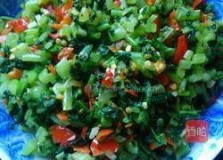 素炒萝卜叶的做法图解5