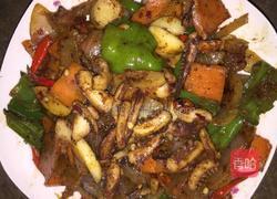 香辣鱿鱼须的做法图解7