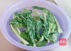 蒜蓉芥菜的做法图解2