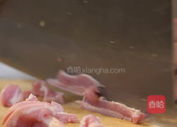 肉片烧蘑菇的做法图解2