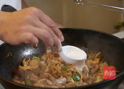 肉片烧蘑菇的做法图解7