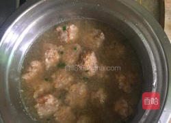 红薯粉红萝卜肉丸汤的做法图解7