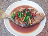 红烧金鲳鱼