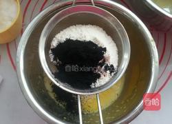 竹炭密豆蛋糕卷的做法图解5