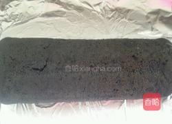 竹炭密豆蛋糕卷的做法图解17