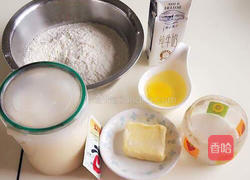 香葱肉松卷的做法图解1