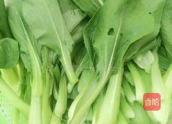 素炒上海青的做法图解1