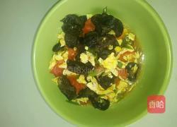 西红柿木耳鸡蛋小炒的做法图解3